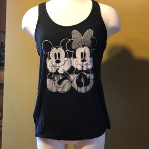 Euc Mickey and Minnie Disney Racerback tank
